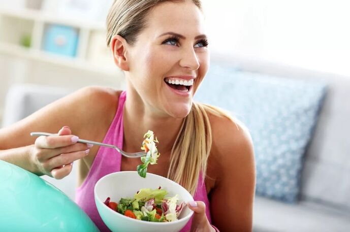 Diet face lifting face